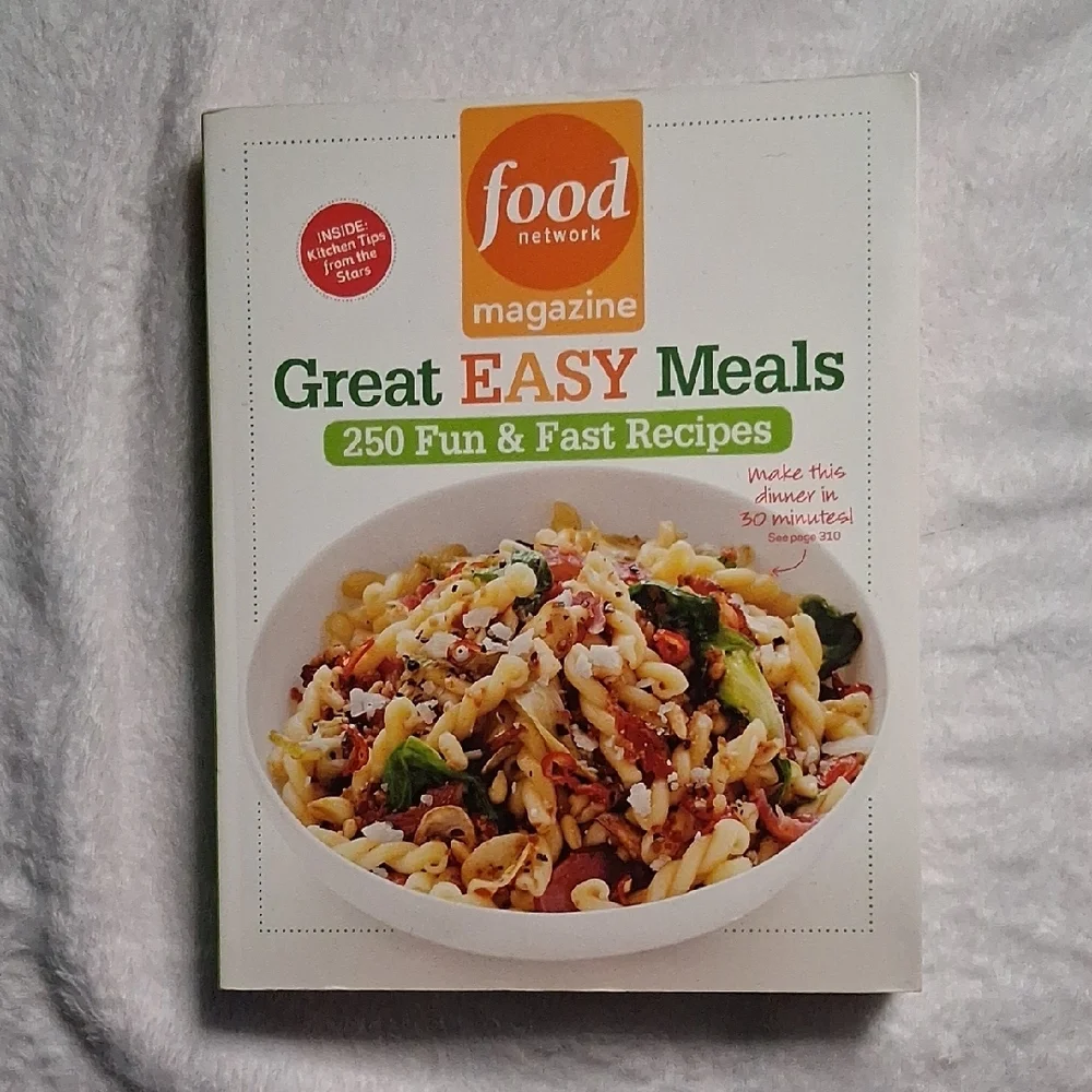 Food Network. New Cond Cookbook: Great Easy Meals in Orange and Green - Picture 4 of 9